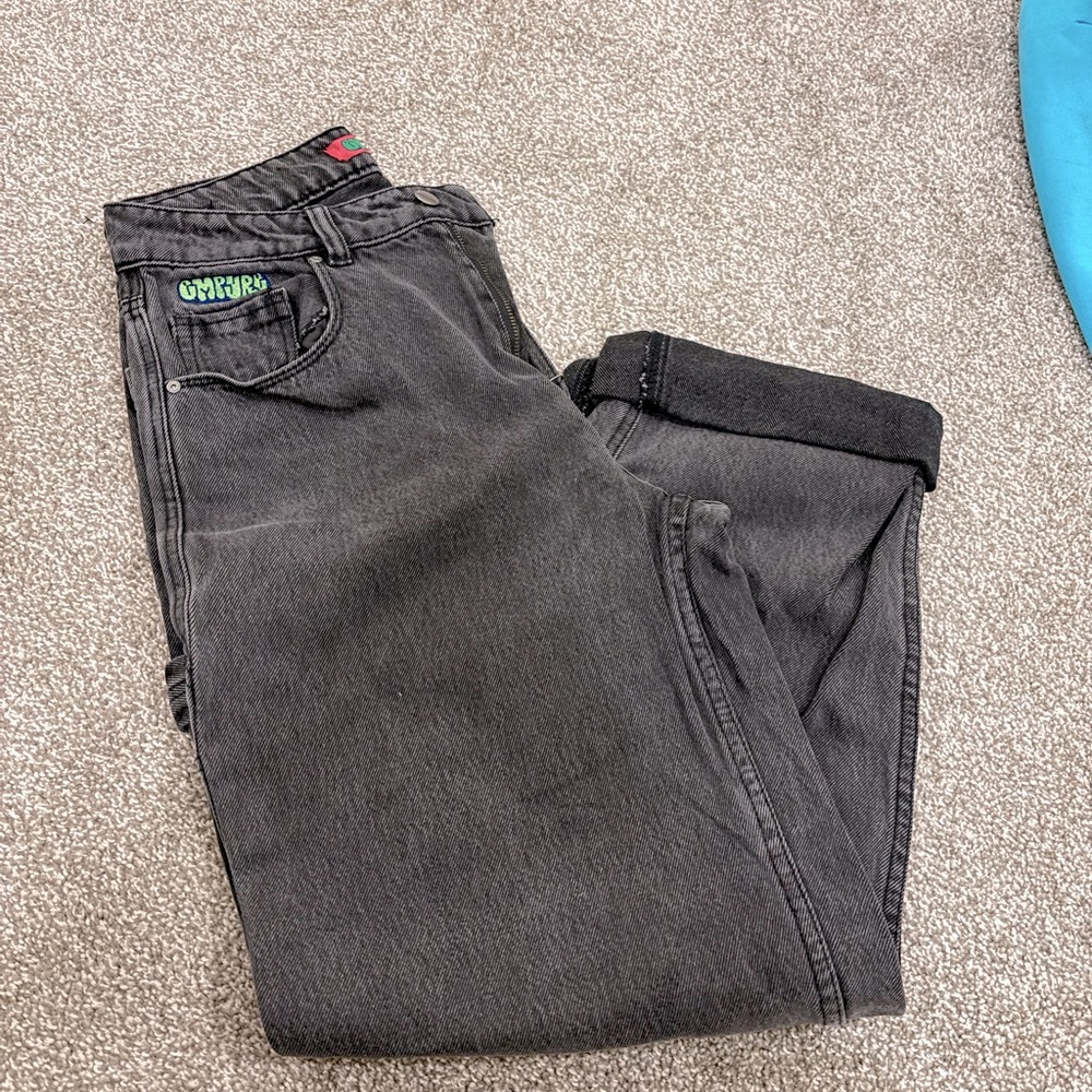 Empyre cargo jeans size 6 black
